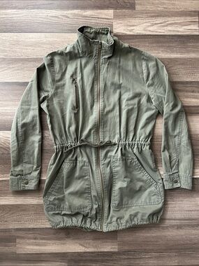 Forever 21 Utility Army Green Jacket